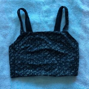 Lululemon long line sports bra